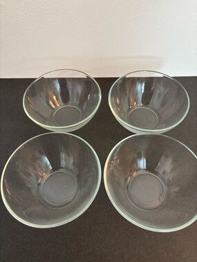 Arcoroc Clear Glass Bowls Set of 4